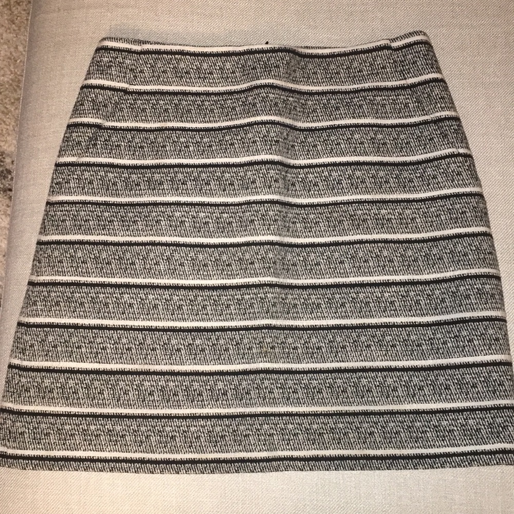 Ann Taylor Tweed mini skirt with pockets.